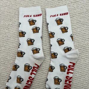 Full Send Beer Mug Socks